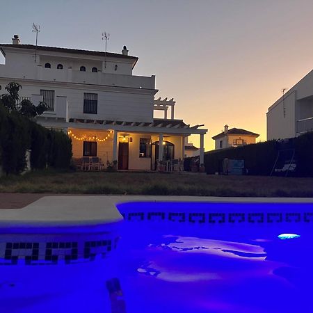 Holiday House With Private Pool, Costa De La Luz El Portil Luaran gambar