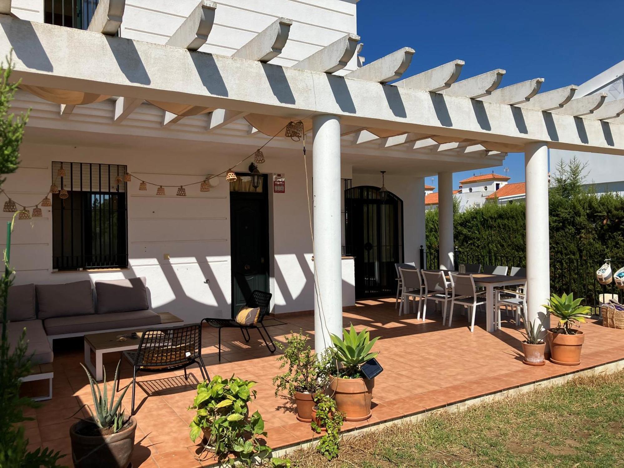 Holiday House With Private Pool, Costa De La Luz El Portil Luaran gambar